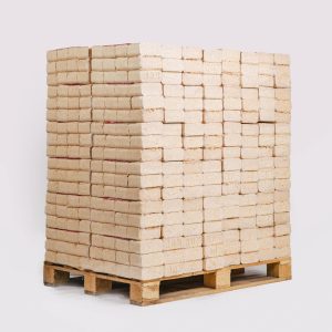 Briquetas de madera 100% resinosas – paleta de 960kg