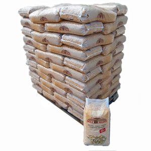 Bolitas de madera Holz Westerwalder – Paleta 66 bolsas de 15 kg