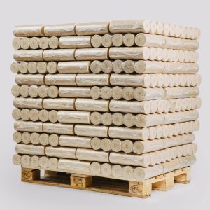 Briquetas de madera (Pellini) sin agujero – 960 Kg paleta