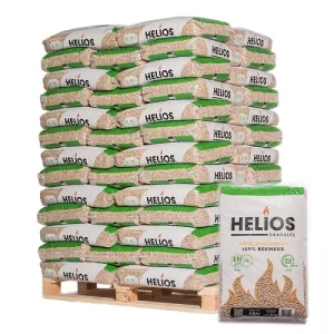 Pellet HELIOS – Palé de 65 bolsas de 15 kg – 100% resinoso